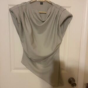 Elegant Gray Women's Top